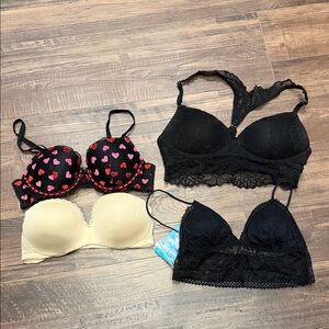 Lace Bra/Bralette Set